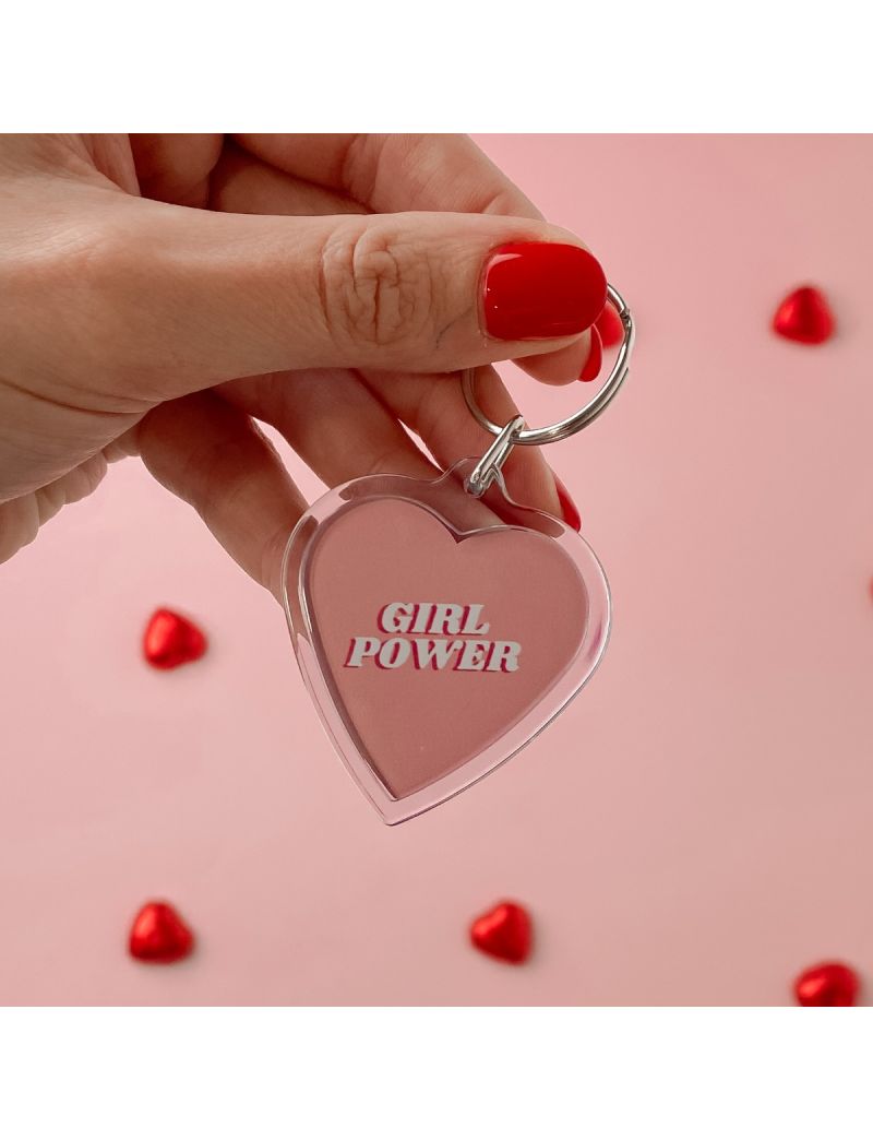 Porta-chaves "Girl power"