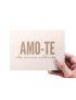 Cartão “Amo-te até sermos velhinhos”