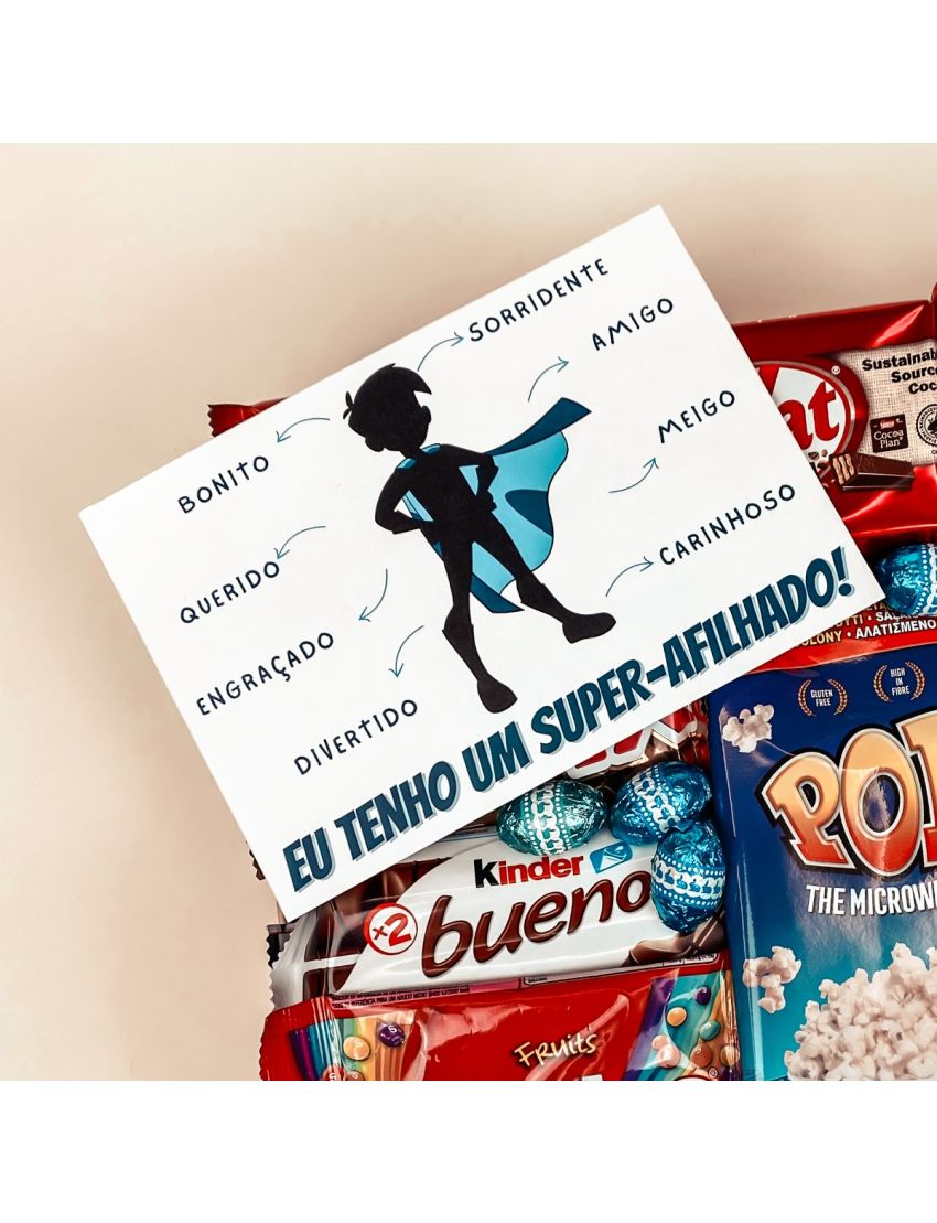 Cartão “Super afilhado”