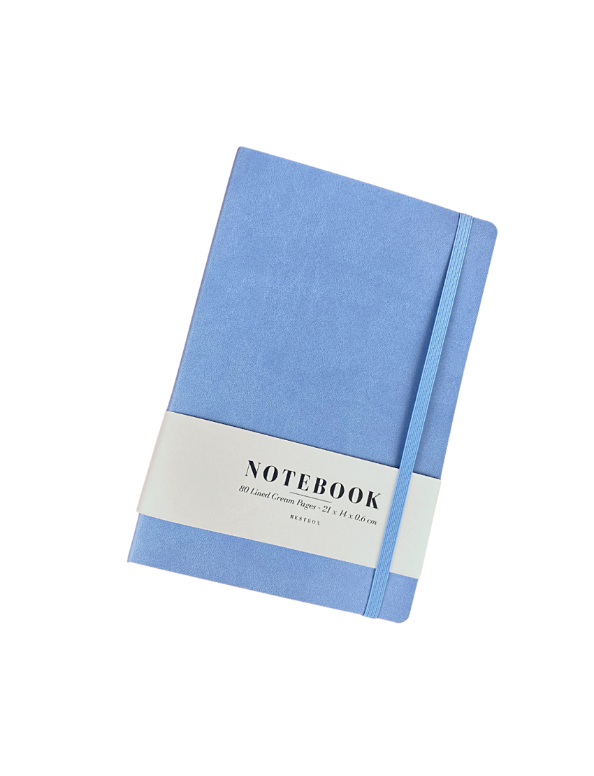 Notebook A5 azul