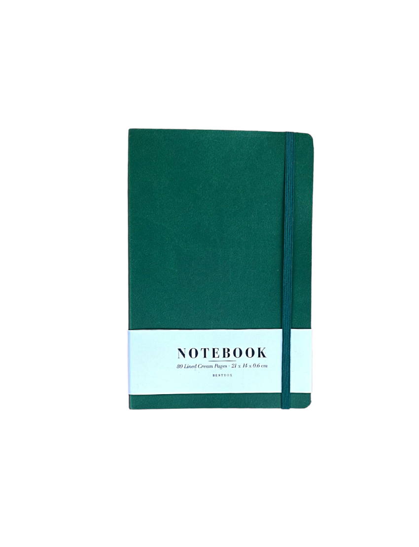 Notebook A5 verde